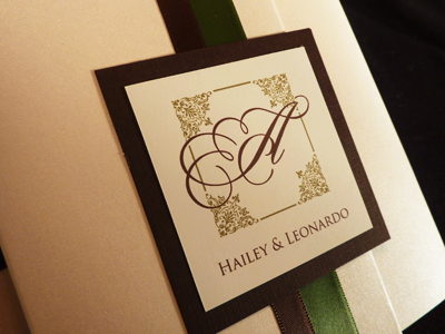 Pocketfold Wedding Invitations by Stephita